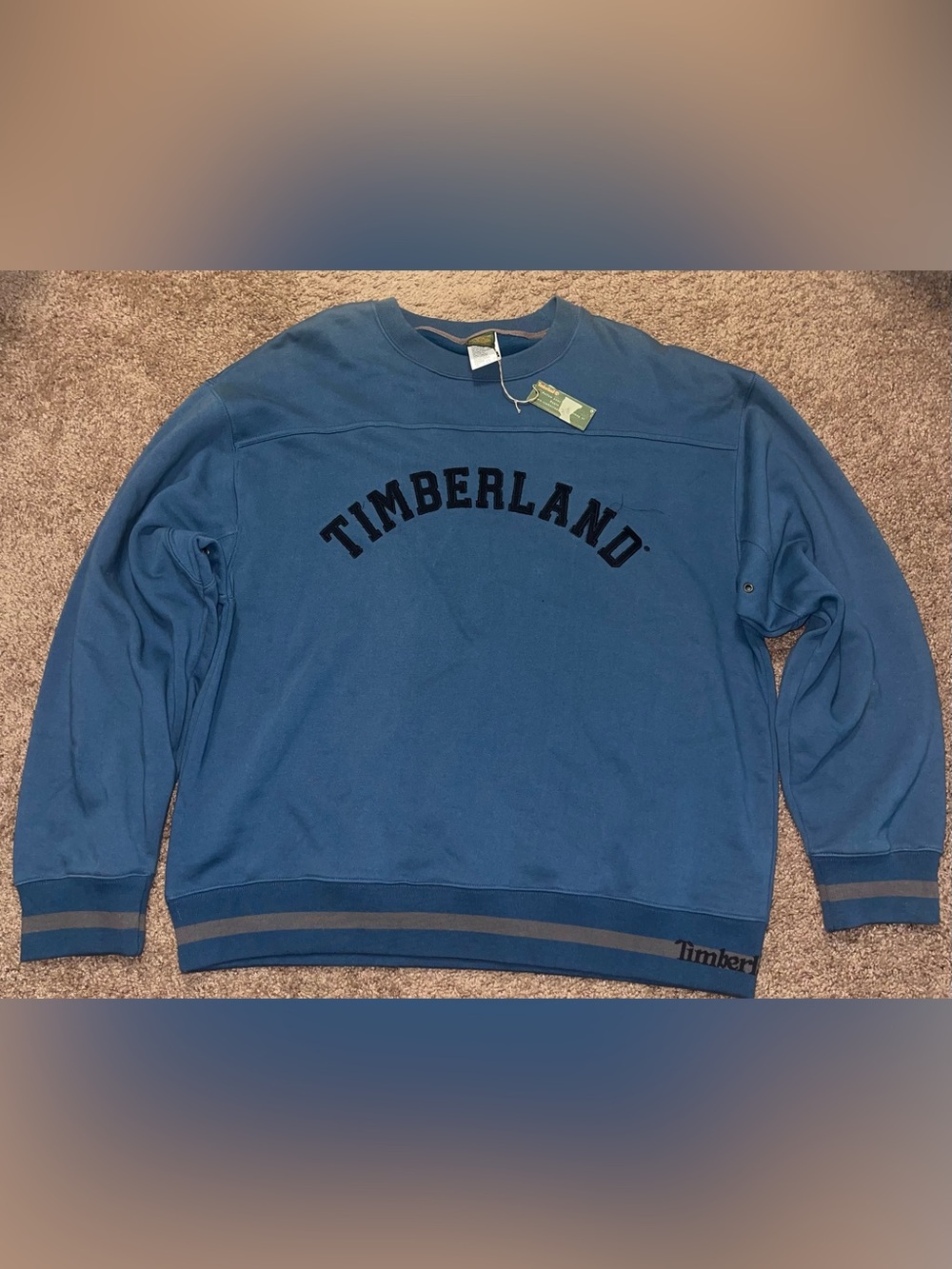 Timberland Men's Blue Crewneck Sweatshirt XL